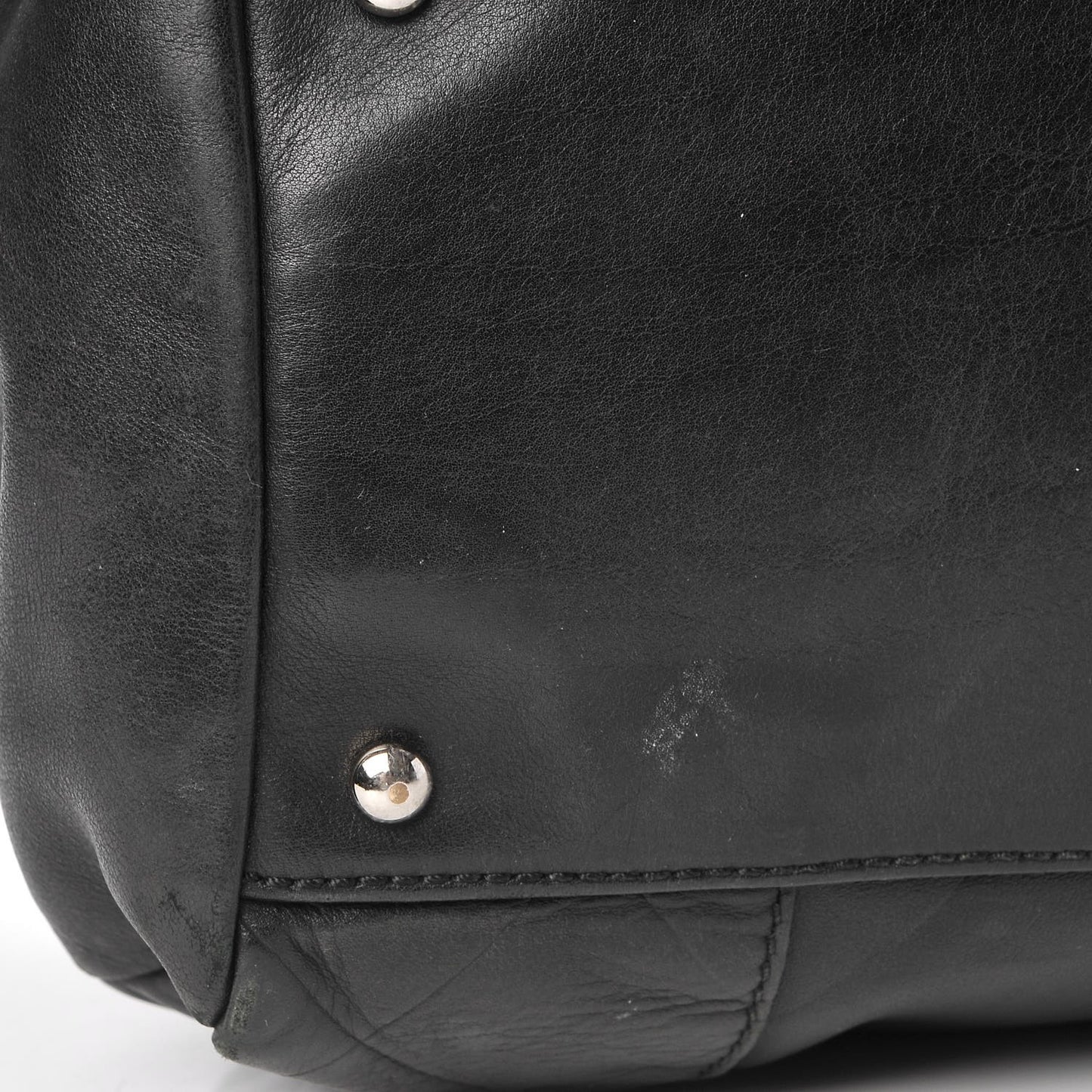 Calfskin CC Chevron All Day Long Boston Black
