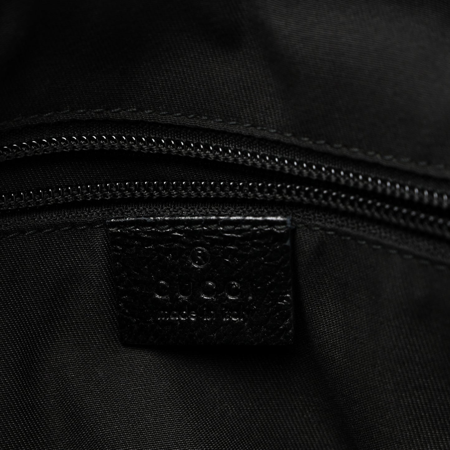 Monogram Web Medium Half Moon Hobo Black