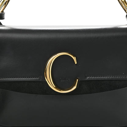 Chloe Calfskin Small C Double Carry Black 8 of 11
