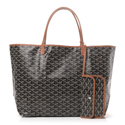 Goyard Goyardine Saint Louis GM Black Gold 1 of 4
