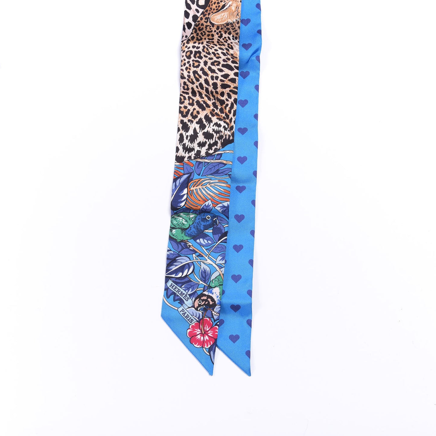 Silk Jungle Love Love Twilly Bleu Gitane Gris Bleuete