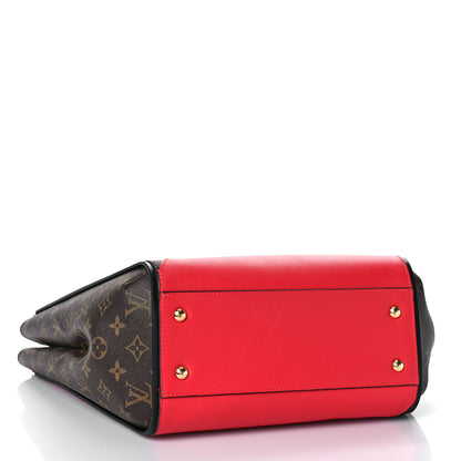 Louis Vuitton Calfskin Monogram Kimono Tote Cherry 4 of 9