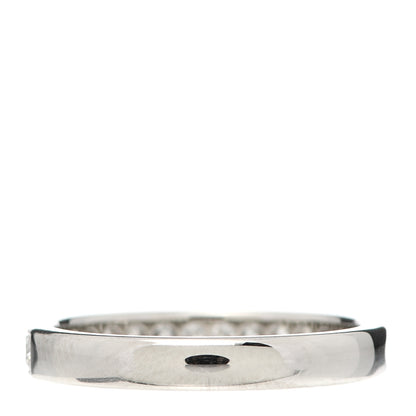 Cartier Platinum Diamond 1895 Wedding Band Ring 46 3.75 3 of 5