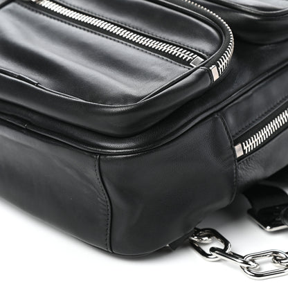 Alexander Wang Lambskin Double Zip Backpack Black 9 of 9