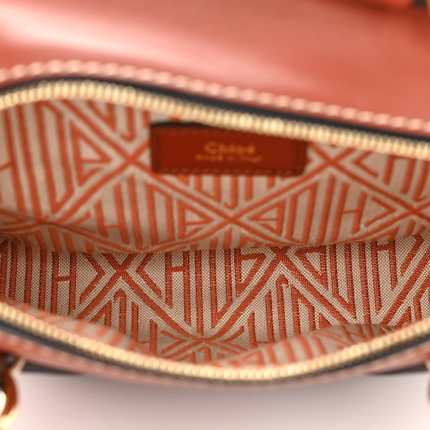Chloe Calfskin Small Daria Sepia Brown 5 of 11
