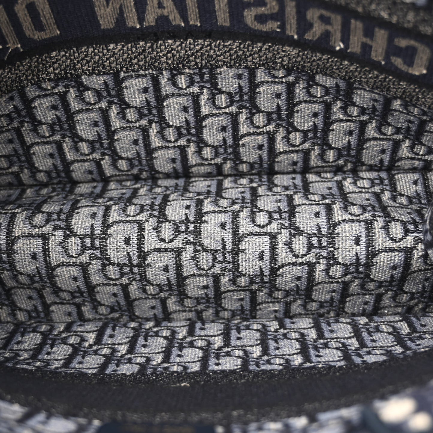 Oblique Medium Book Tote Blue Multicolor