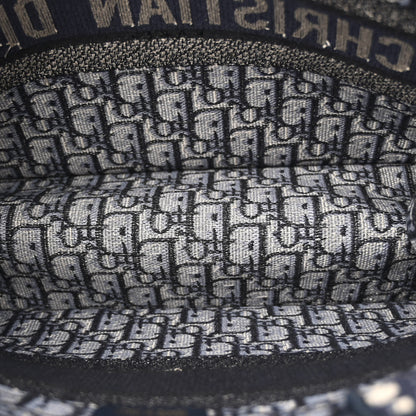 Christian Dior Oblique Medium Book Tote Blue Multicolor 5 of 12