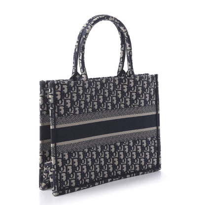 Christian Dior Oblique Medium Book Tote Blue Multicolor 3 of 11