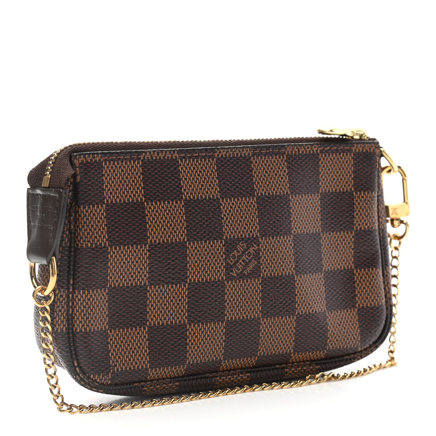 Louis Vuitton Damier Ebene Mini Pochette Accessories 3 of 7