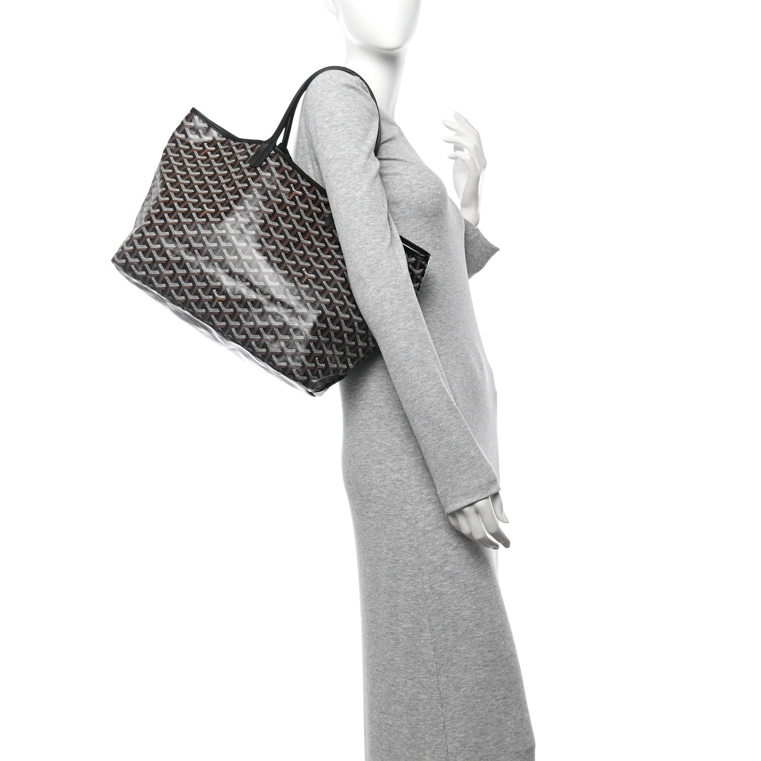 Goyard Goyardine Saint Louis PM Black 2 of 11