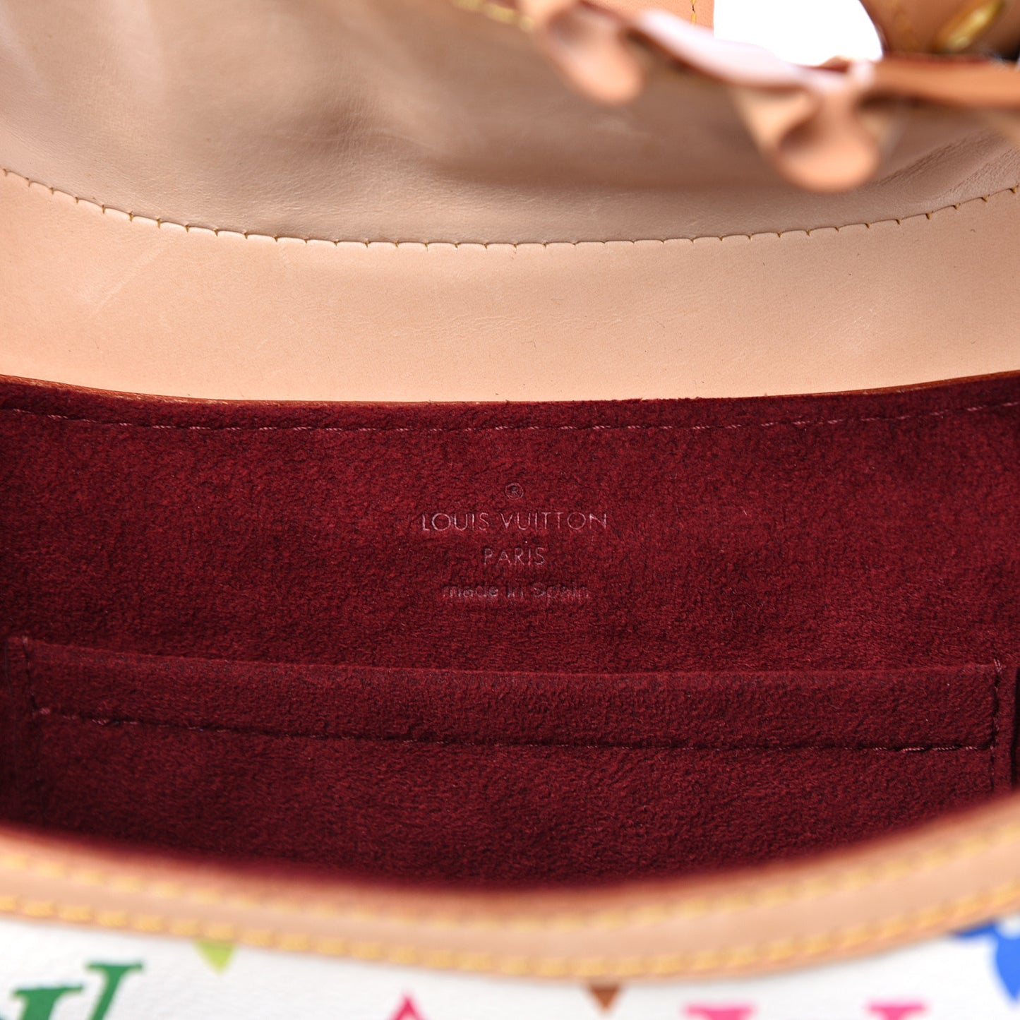 Monogram Multicolor Leonor White