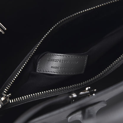 Saint Laurent Grained Calfskin Small Sac De Jour Coal 6 of 9