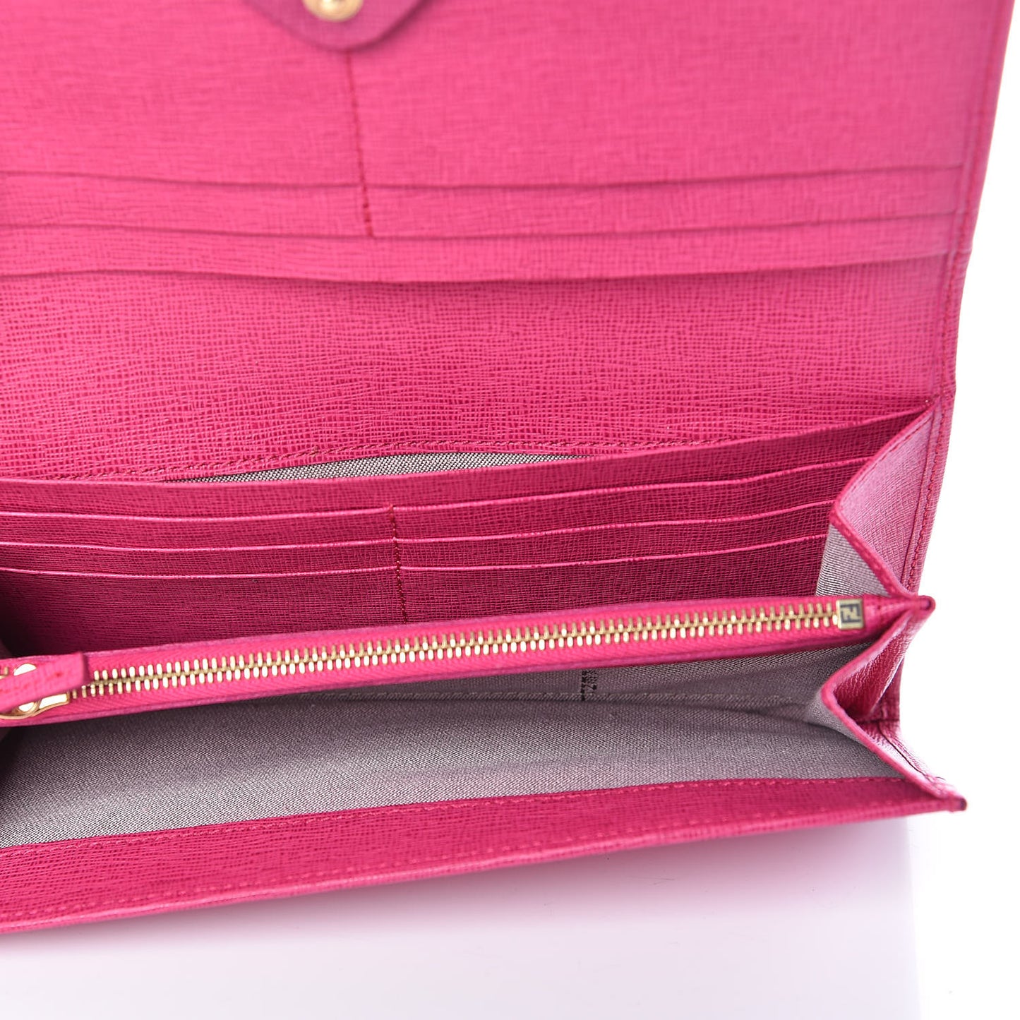 Vitello Elite Continental Wallet Ciclamino