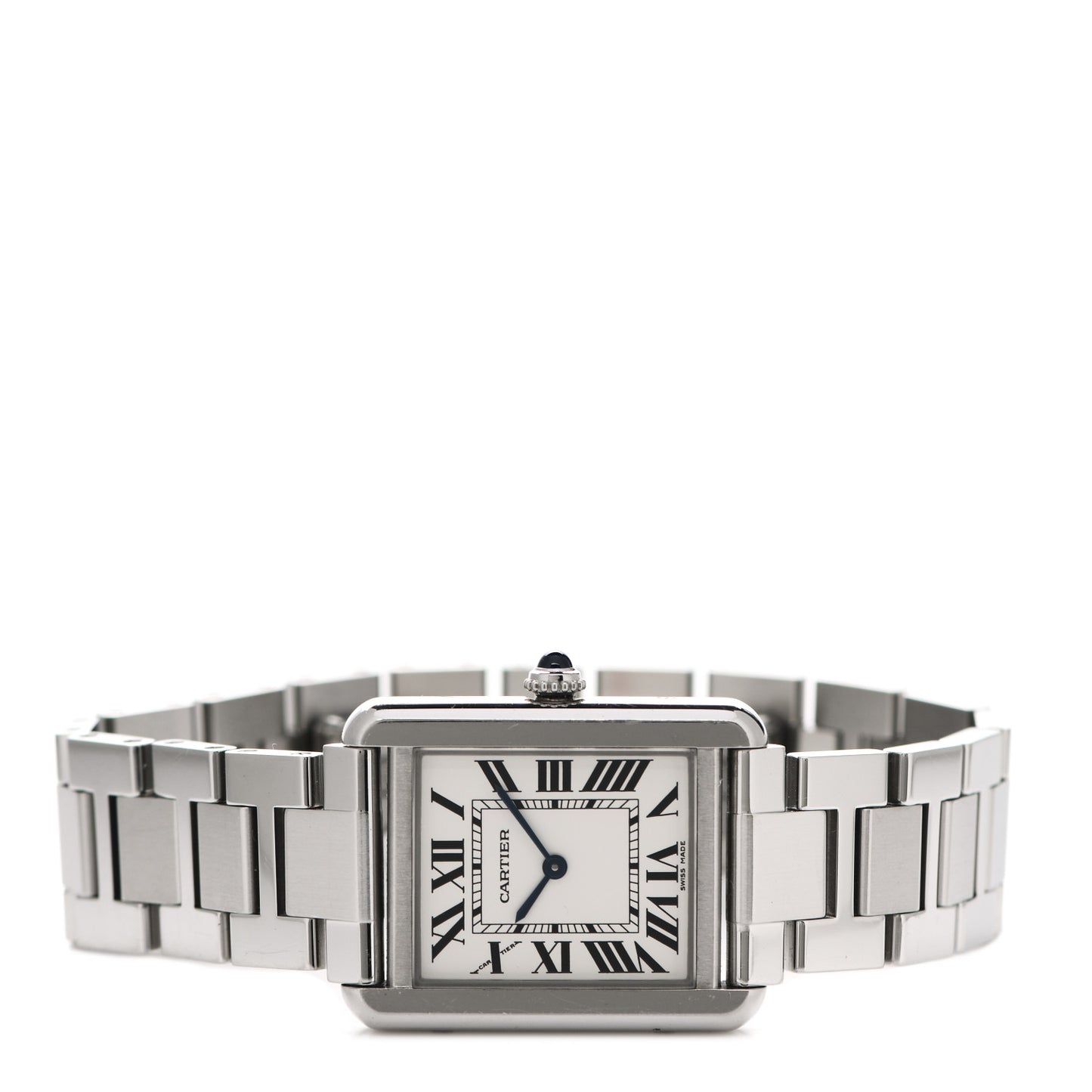 Stainless Steel 24mm Tank Solo Quartz Watch