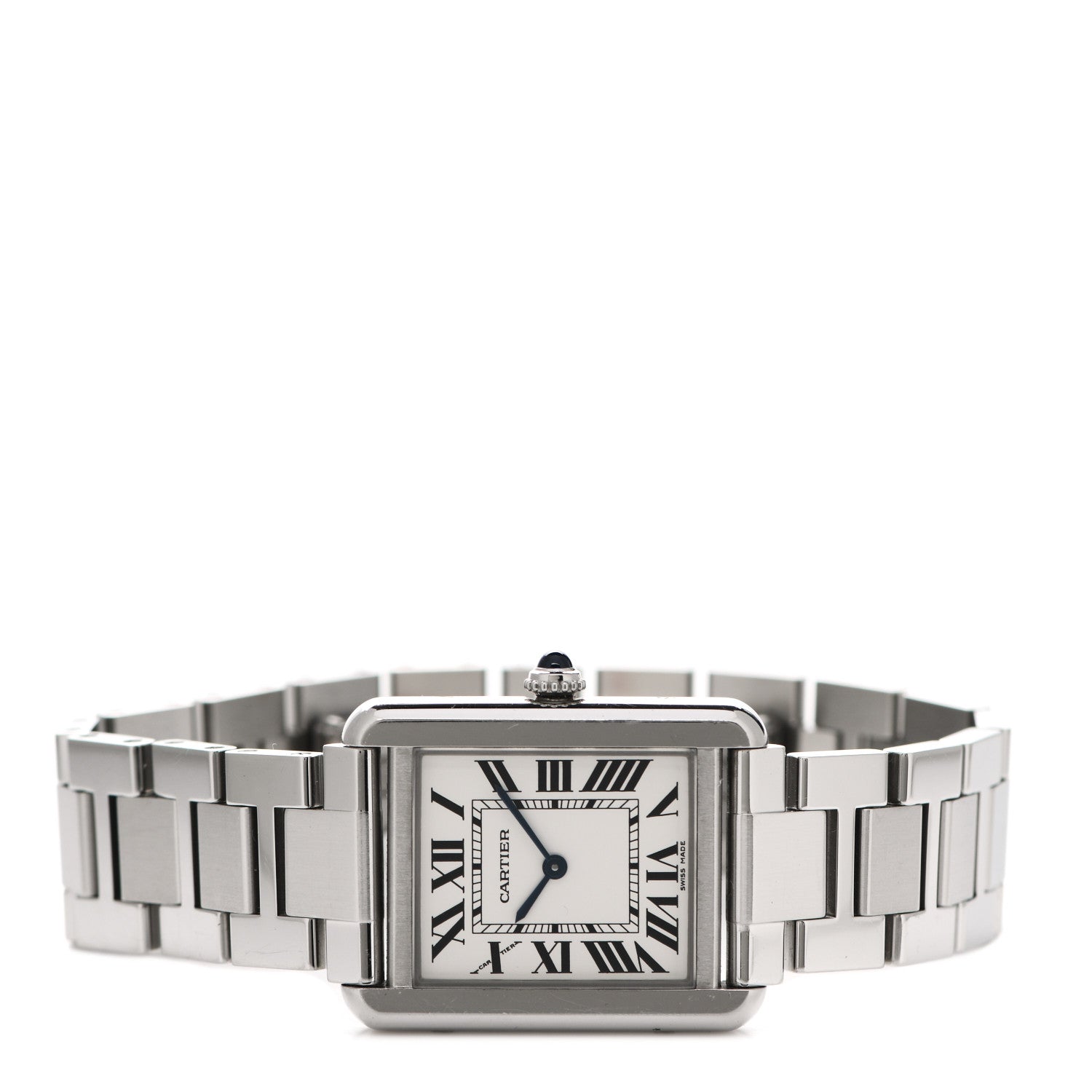 Cartier Stainless Steel 24mm Tank Solo Quartz Watch 2 of 6
