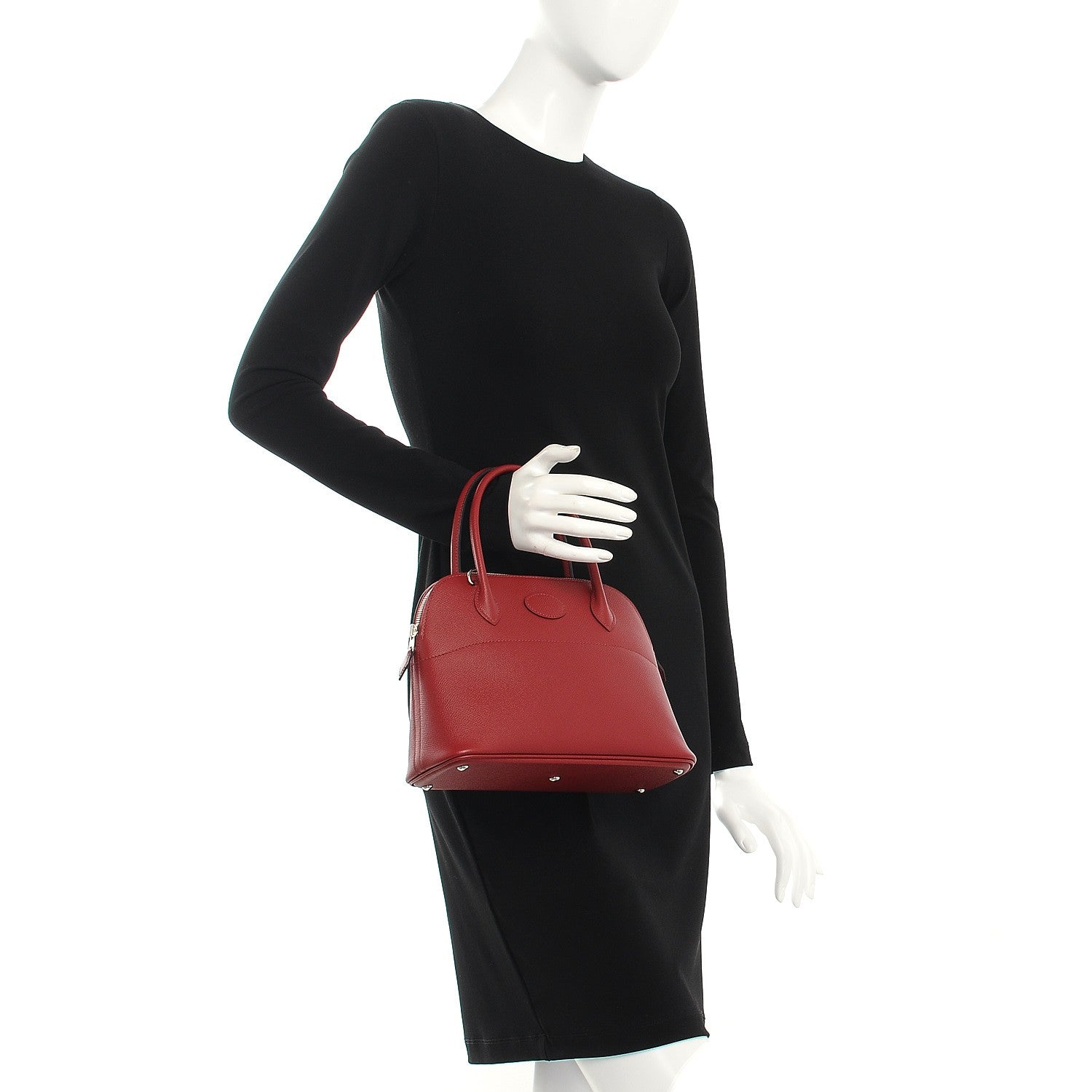 Hermes Epsom Bolide 27 Rouge Grenade 3 of 8