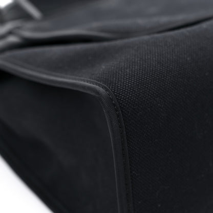 Hermes Military Toile Vache Hunter Herbag Zip PM 31 Black 9 of 16