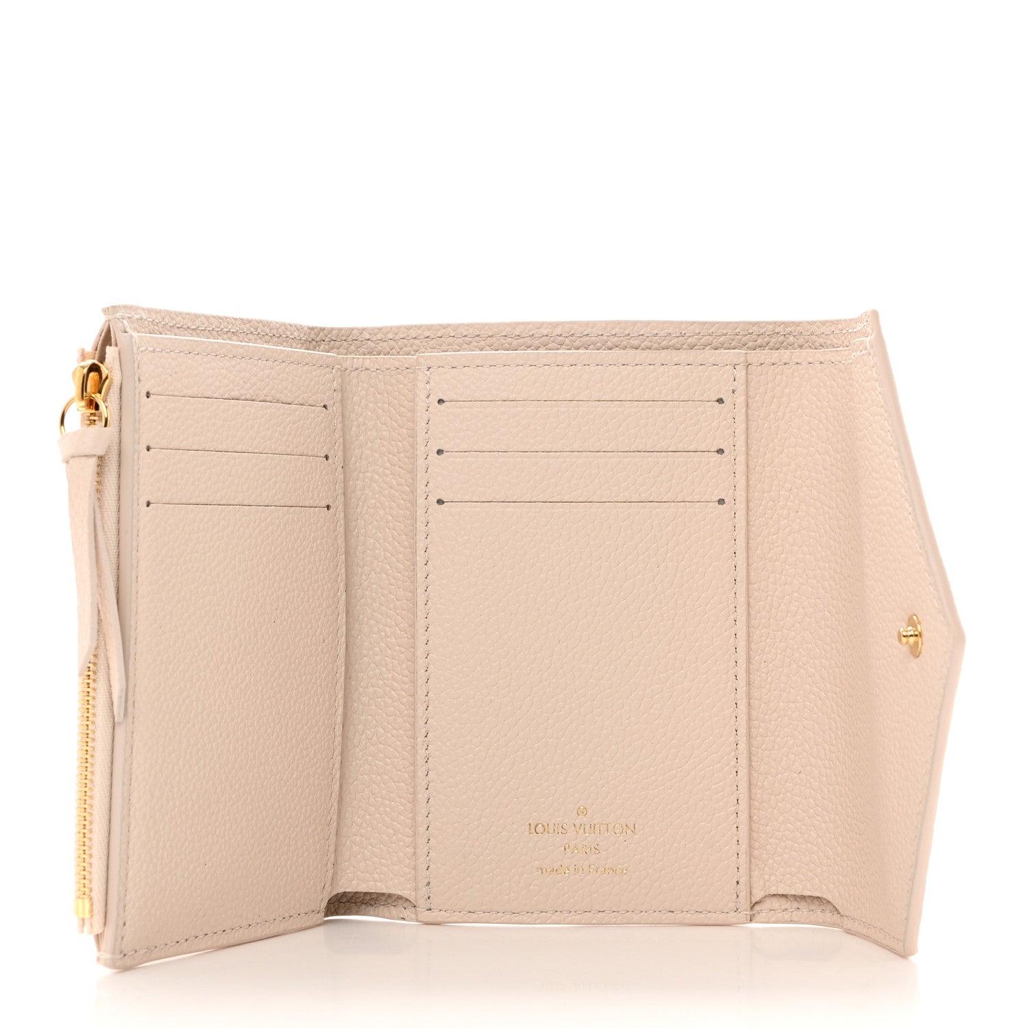 Louis Vuitton LOUIS VUITTON Empreinte Monogram Giant Victorine Wallet Degrade Neutral 5 of 7