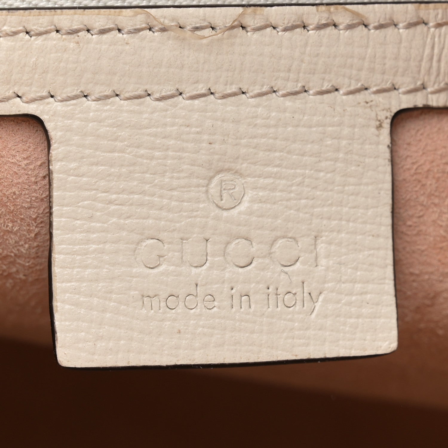 Gucci GG Supreme Monogram Small Horsebit 1955 Shoulder Bag Beige Mystic White 6 of 13