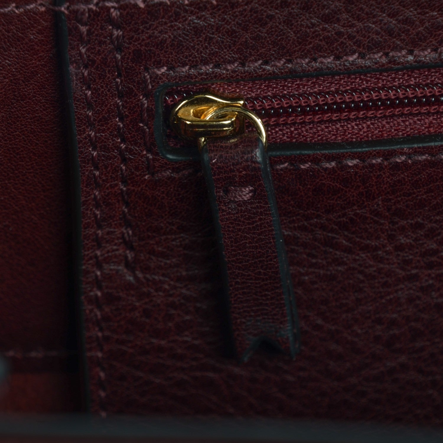 Mulberry Natural Leather Small Bayswater Oxblood 12 of 12