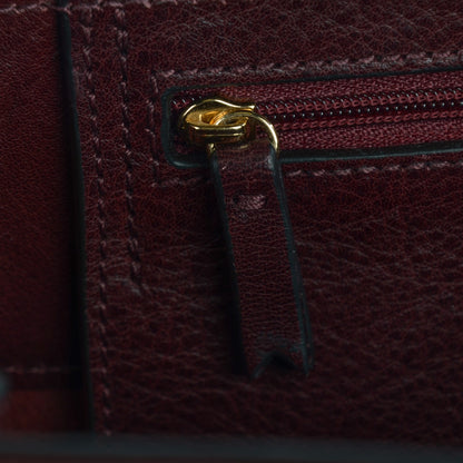 Mulberry Natural Leather Small Bayswater Oxblood 12 of 12