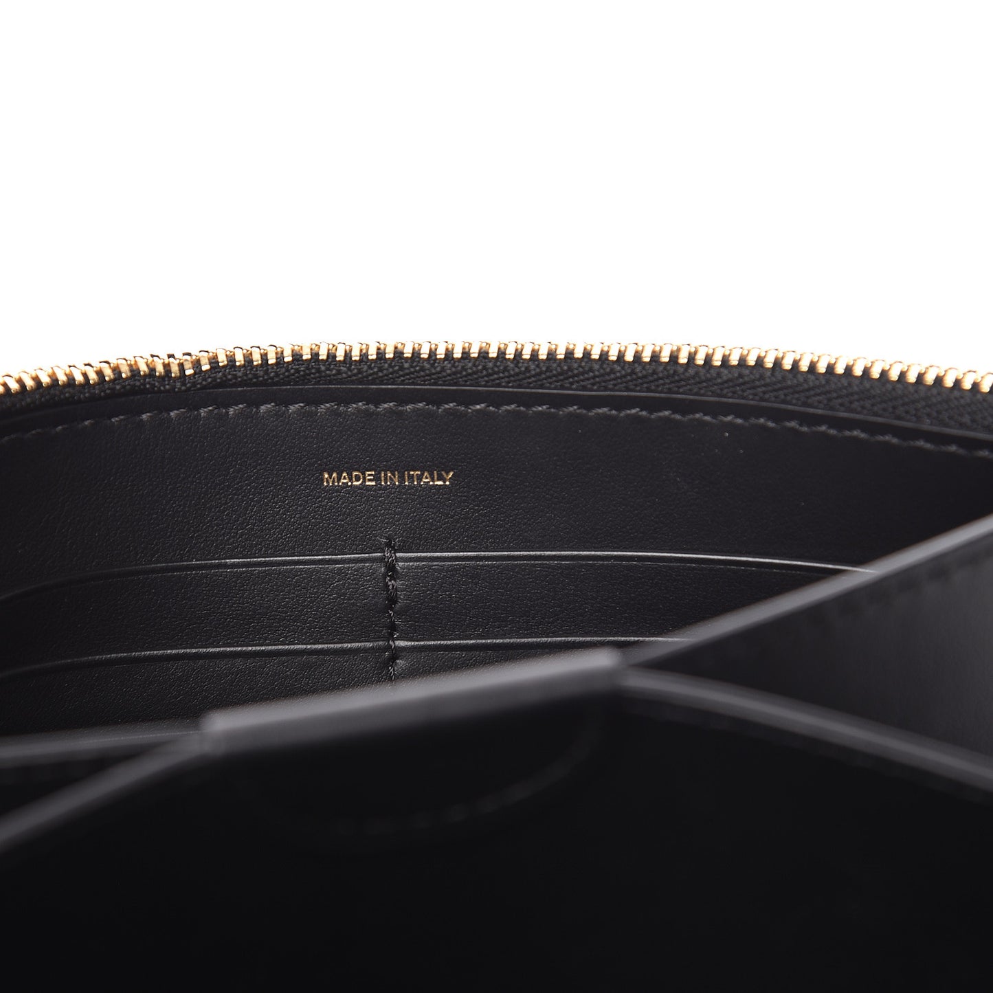 Calfskin Embossed Monogram Crossbody Black