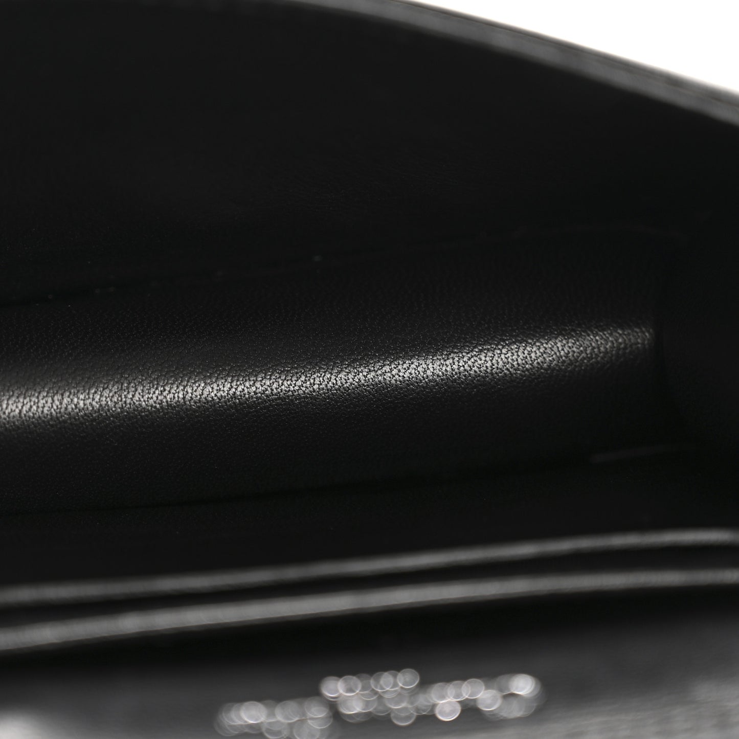 Lambskin Baby Diorama Flap Bag Black