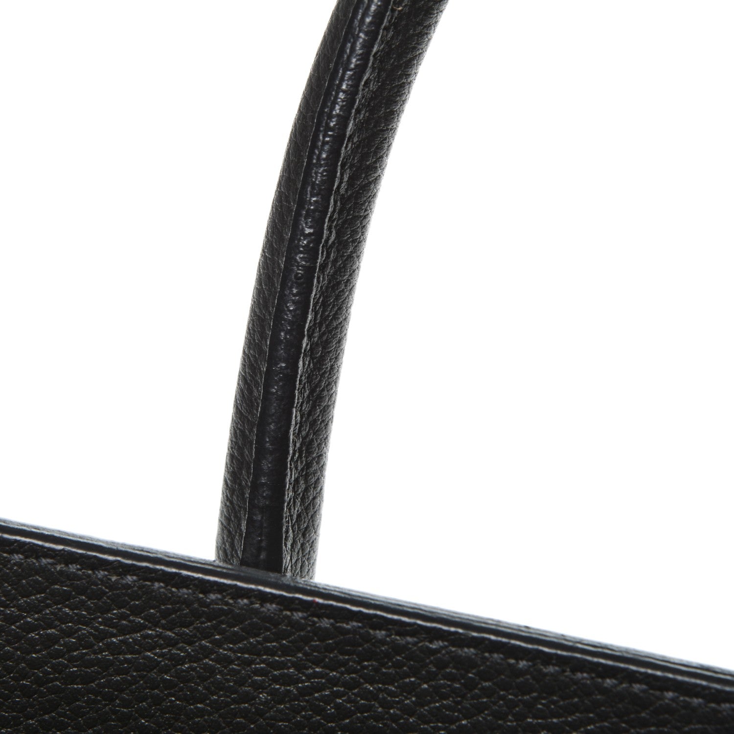 Saint Laurent Grained Calfskin Baby Sac De Jour Coal 8 of 12