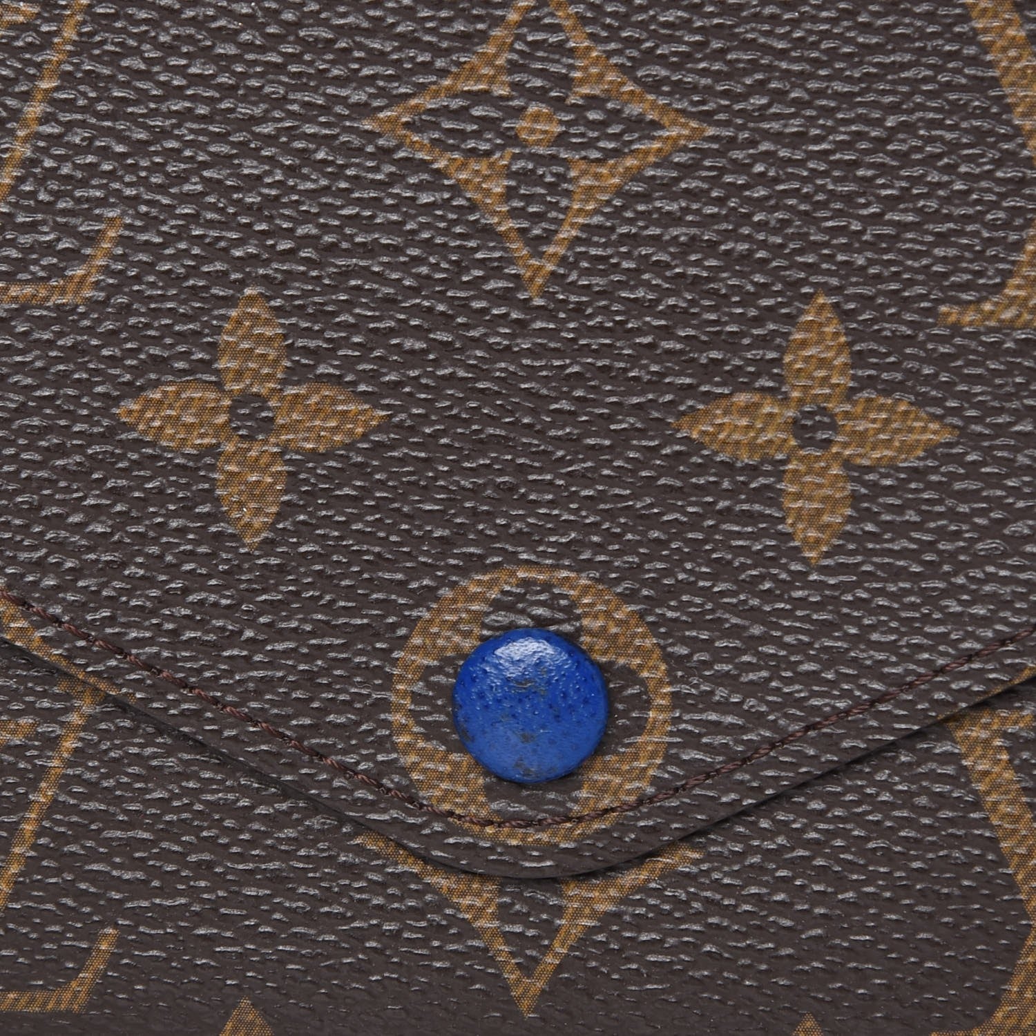 Louis Vuitton Monogram Josephine Wallet Blue 10 of 12