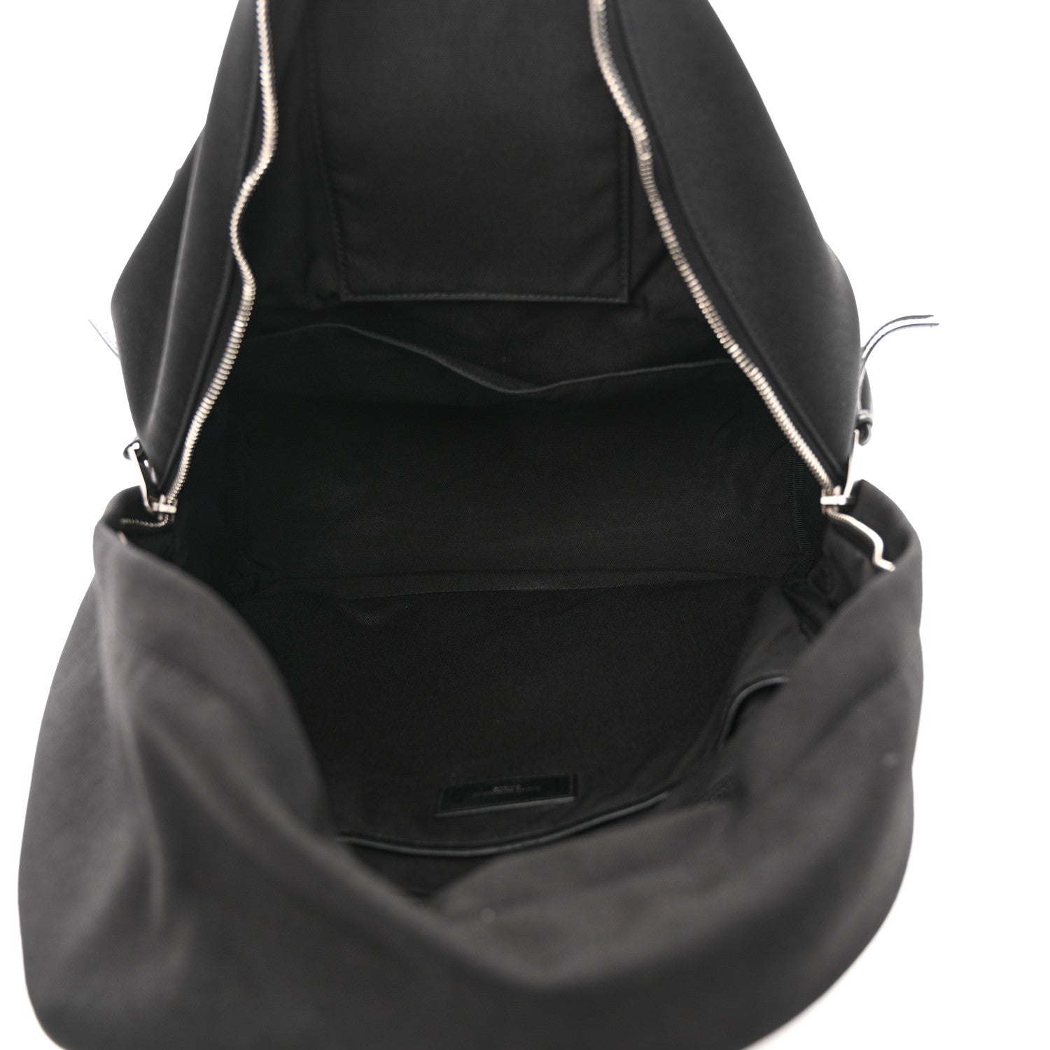 Saint Laurent Canvas City Backpack Black 5 of 10