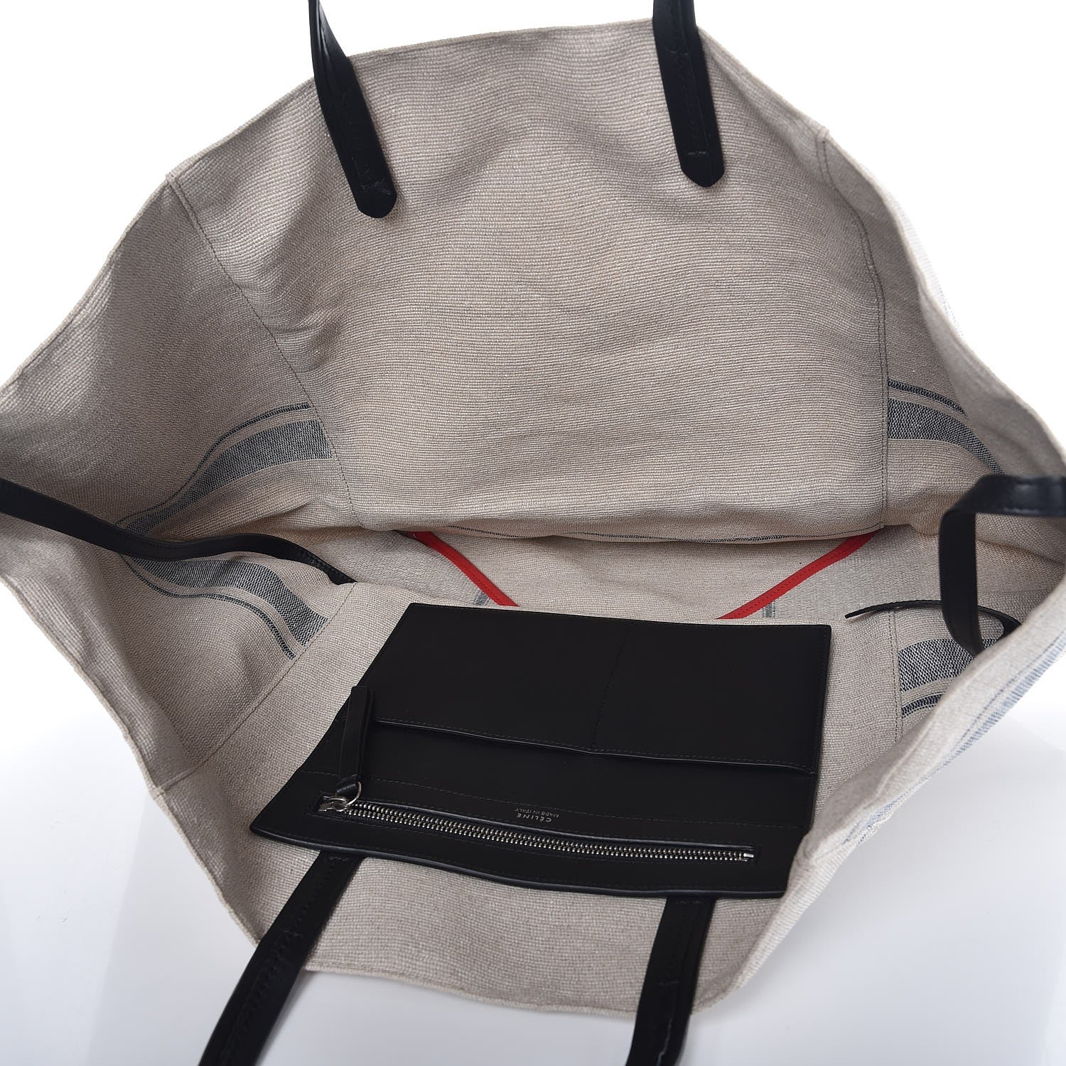 Celine Canvas Large Phantom Luggage Cabas Cloud 4 of 7
