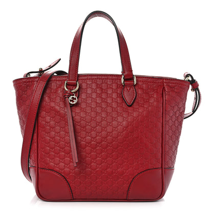 Gucci Microguccissima Small Bree Tote Red 1 of 15