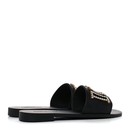 Christian Dior Matte Calfskin Pearl Dio(r)evolution Slide Sandals 39 Black 4 of 6