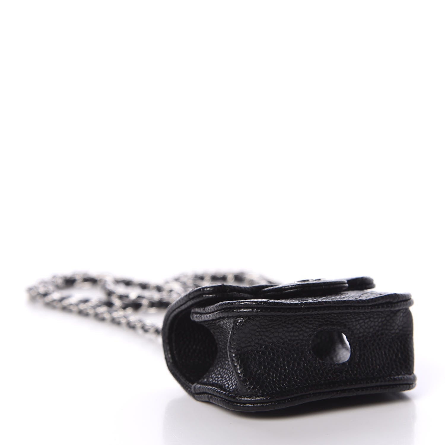 Chanel Caviar Quilted Airpods Pro Case Black 3 of 8