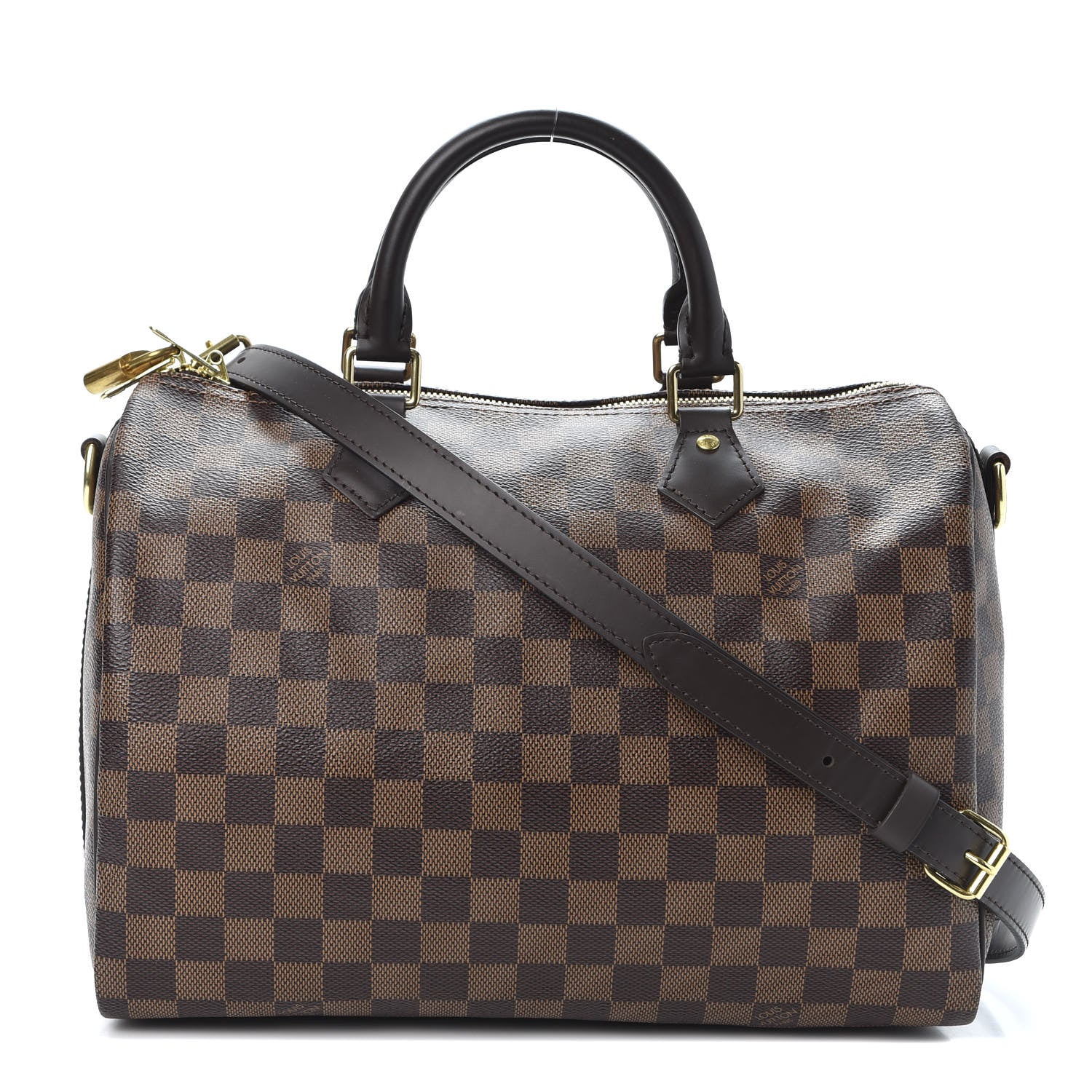 Louis Vuitton Damier Ebene Speedy Bandouliere 30 1 of 9