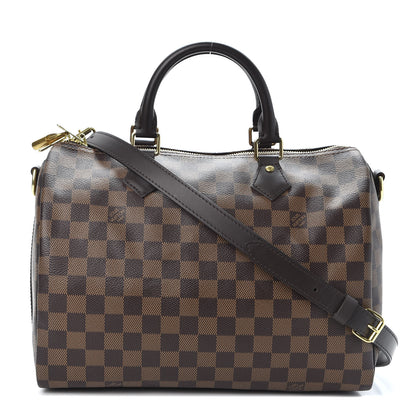 Louis Vuitton Damier Ebene Speedy Bandouliere 30 1 of 9
