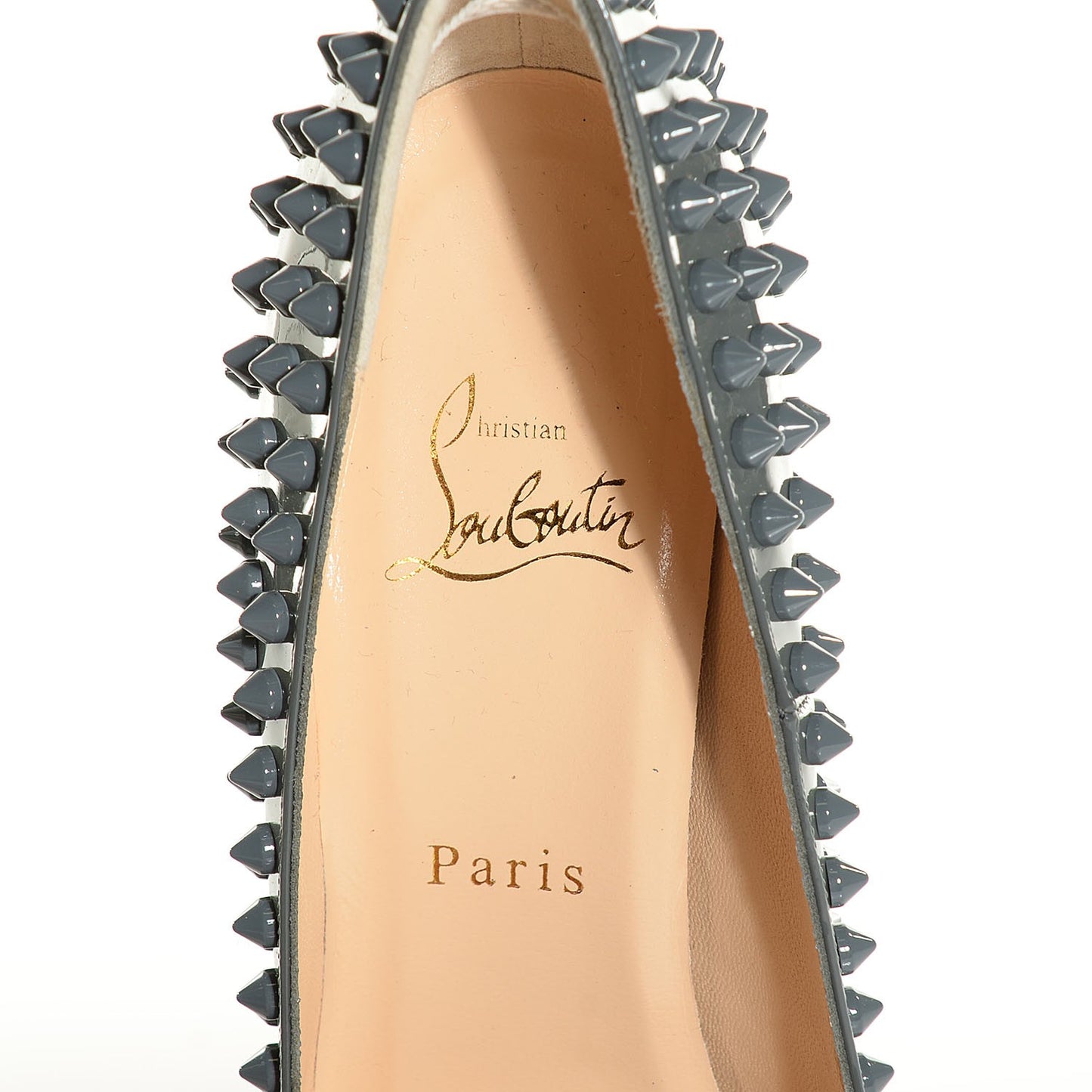 Patent Pigalle Plato Spikes 120 Pumps 37 Acier
