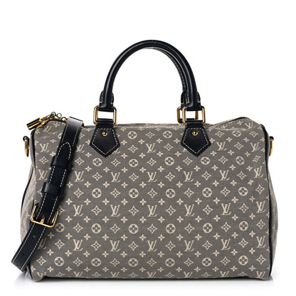 Louis Vuitton Monogram Idylle Speedy Bandouliere 30 Encre 1 of 13