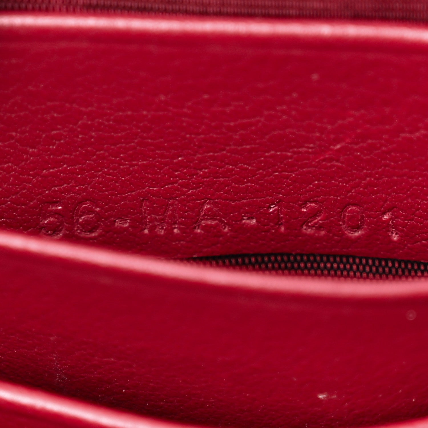 Christian Dior Patent Cannage Lady Dior Phone Holder Red 7 of 11
