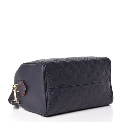 Louis Vuitton Empreinte Speedy Bandouliere 25 NM Marine Rouge 4 of 10