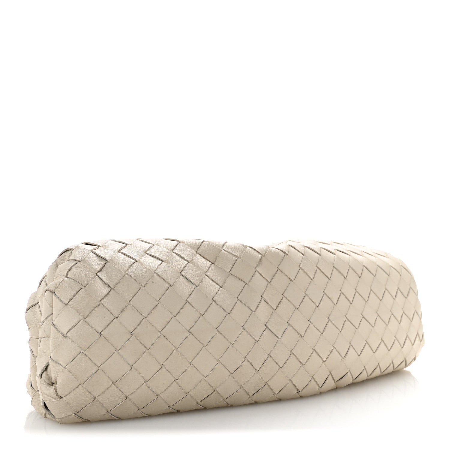 Bottega Veneta Nappa Maxi Intrecciato The Pouch Oversized Clutch Plaster 4 of 13