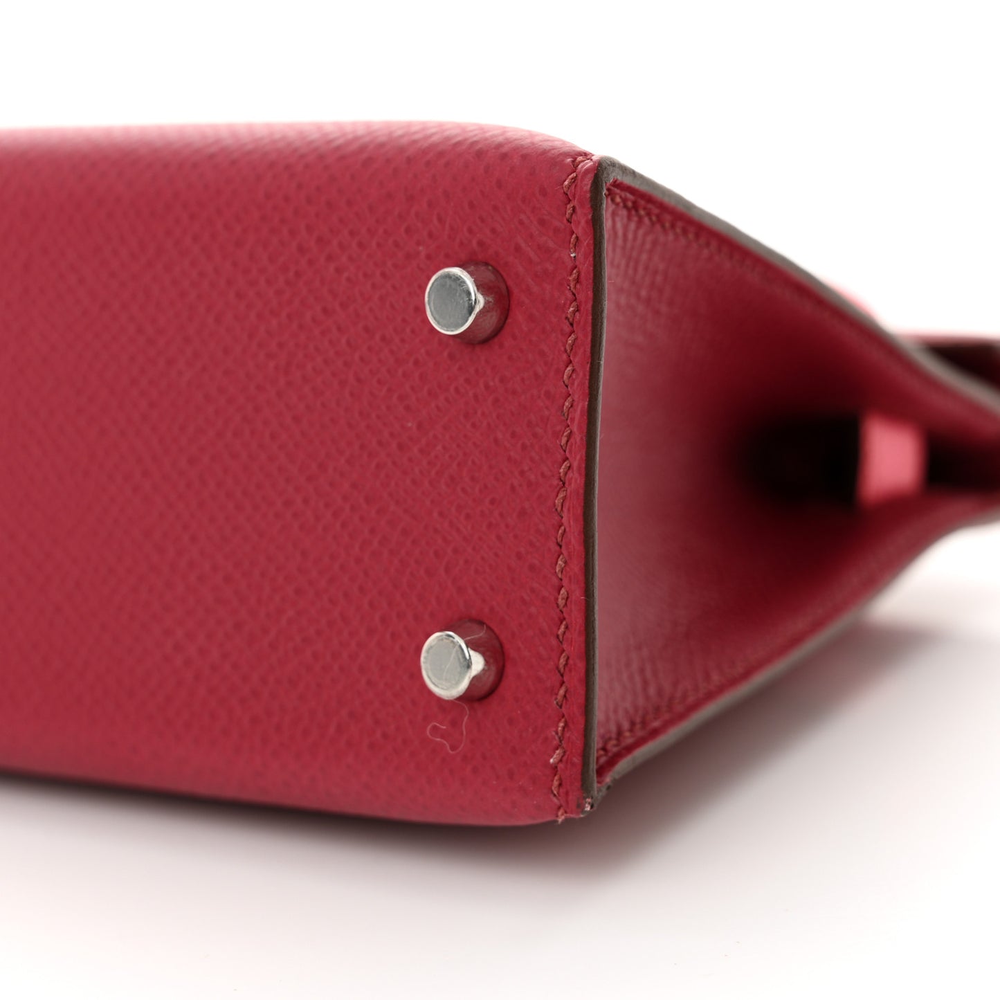 Epsom Tri-Color Mini Kelly Sellier 20 Rubis Rose Azalee Rouge H
