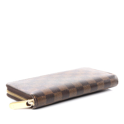 Louis Vuitton Damier Ebene Zippy Wallet 3 of 9