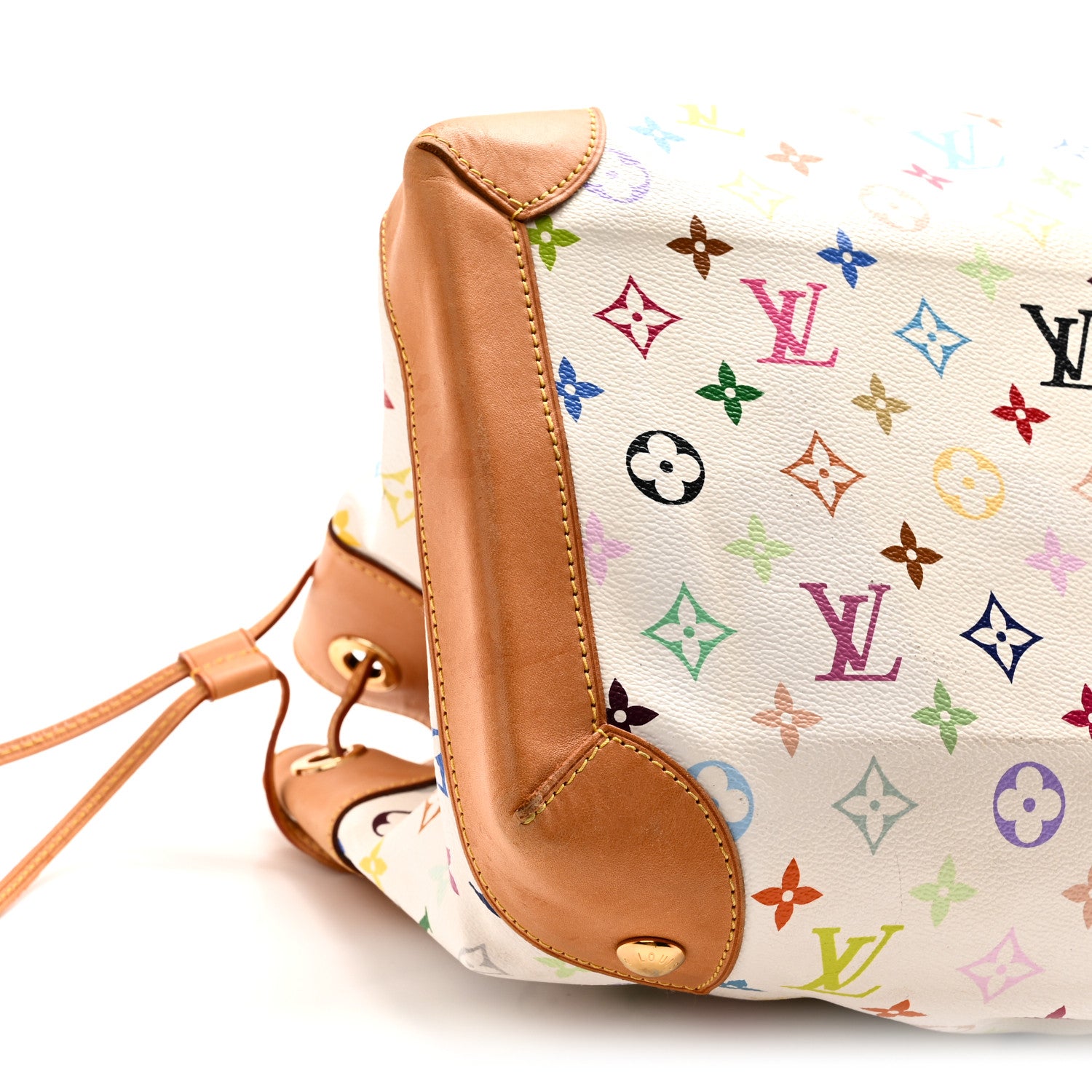 Louis Vuitton Monogram Multicolor Ursula White 8 of 11