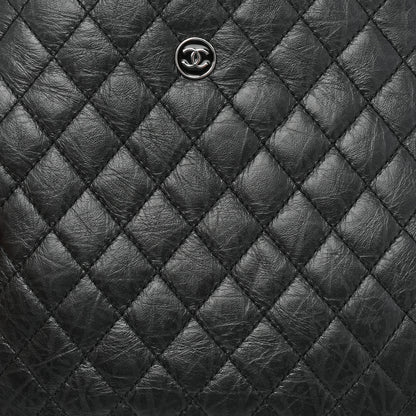 Chanel Aged Calfskin Quilted Crossbody Bag Black 12 of 12