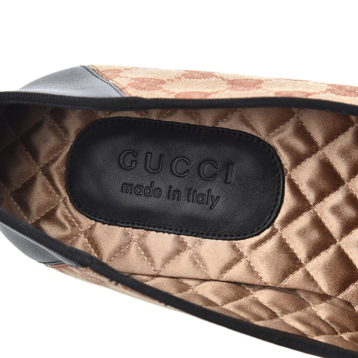X MLB GG Monogram LA Dodgers Embroidered Mens Loafers 8.5 Beige Ruggine Black