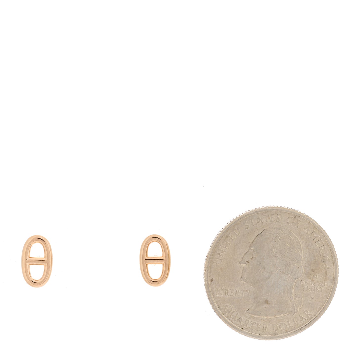 18K Rose Gold TPM Farandole Stud Earrings