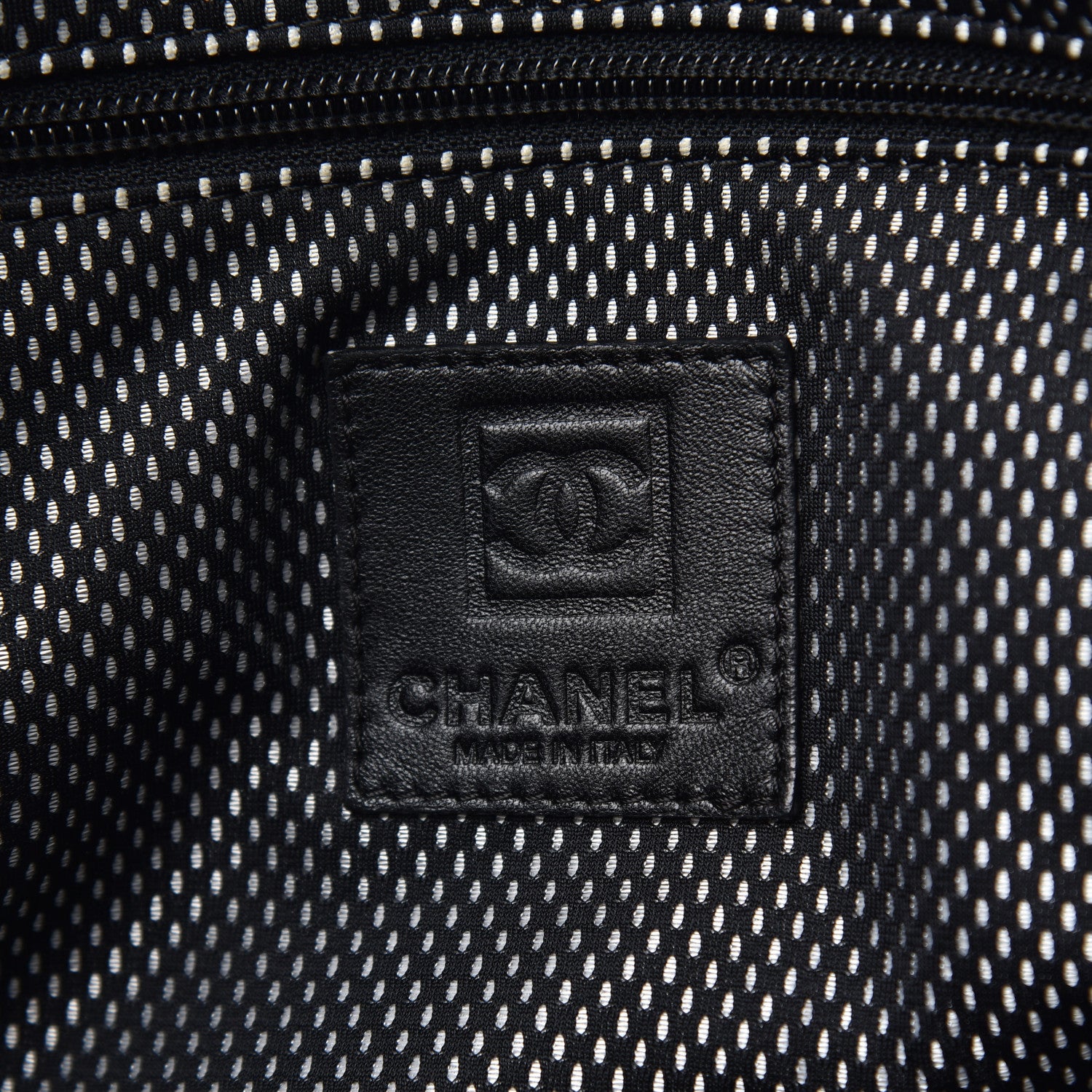 Chanel Coated Canvas Sport Messenger Black 5 of 7