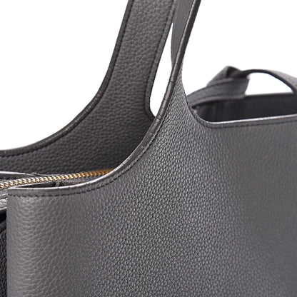 Celine Baby Grained Calfskin Medium Tri-Fold Bag Grey 11 of 15
