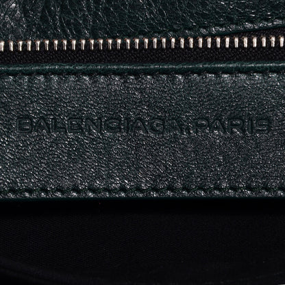 Balenciaga Agneau Giant 12 Silver Hardware Envelope Clutch Poker Fonce 7 of 10